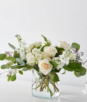 fresh linen bouquet